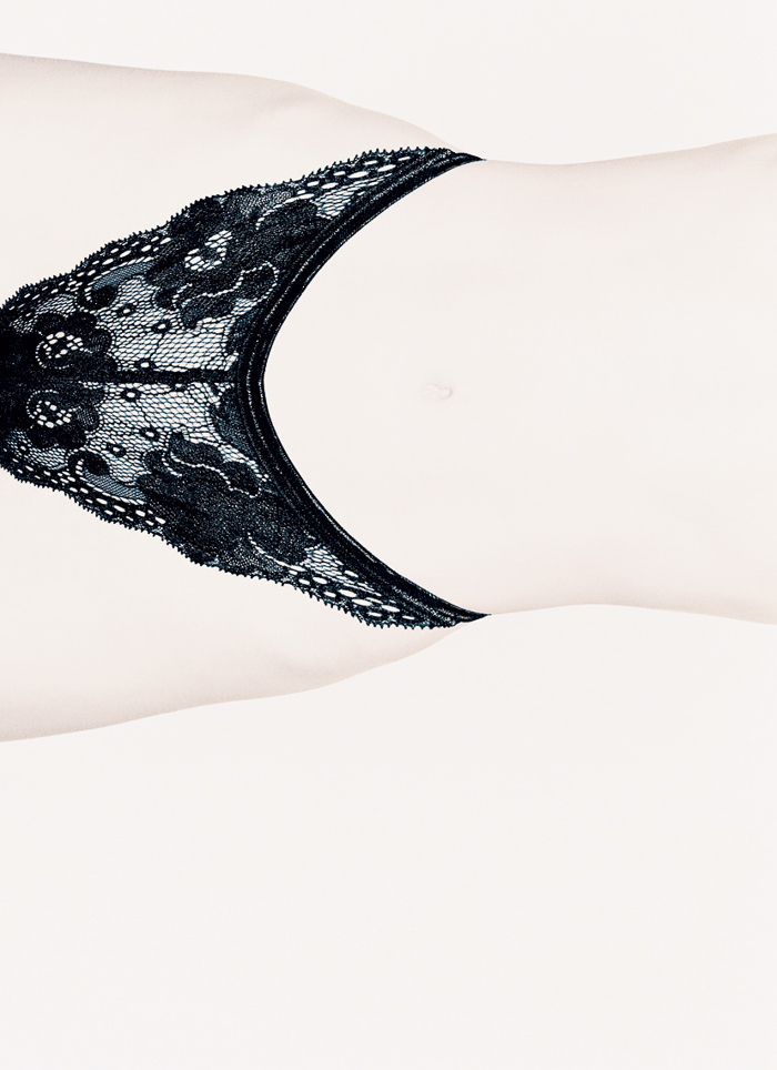 Abstract image of lace underwear. 